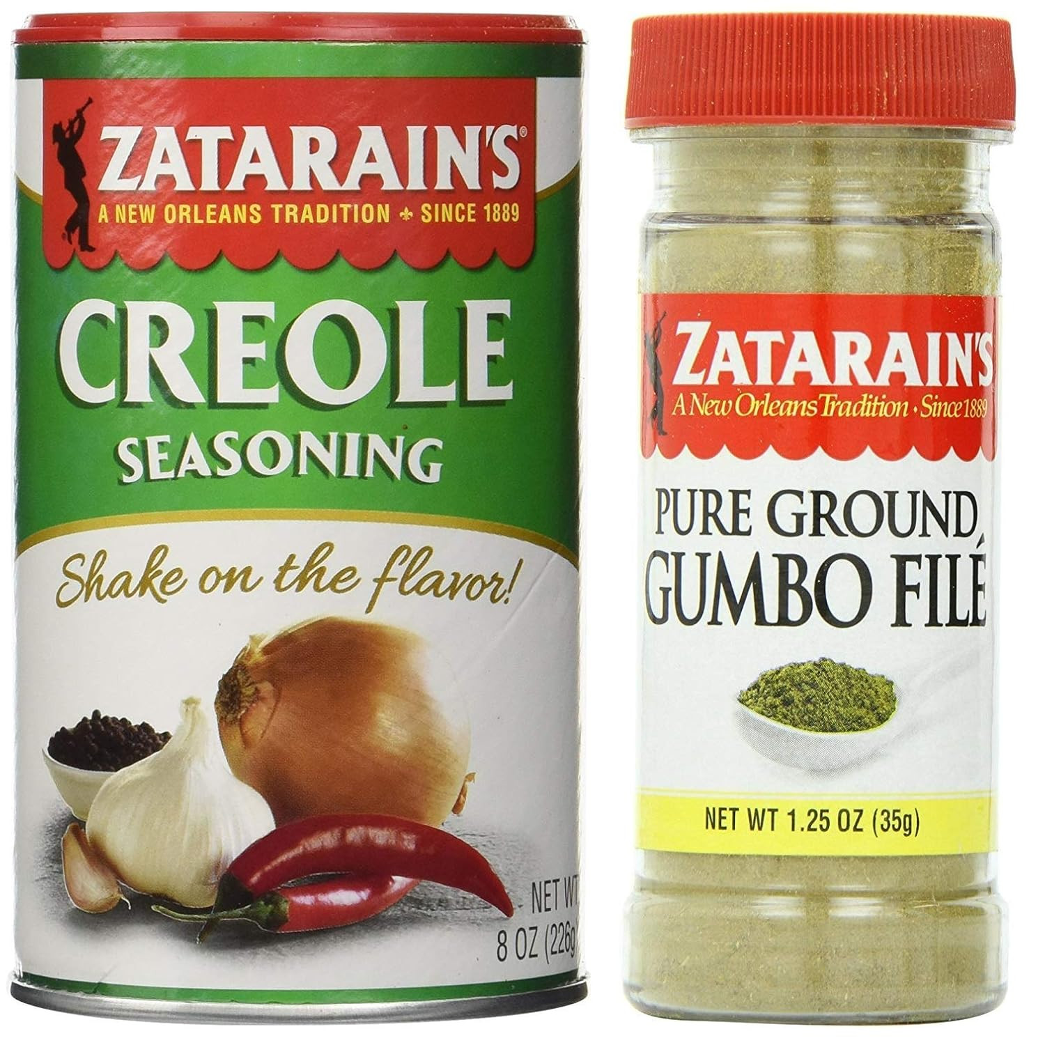 Zatarain’S Cajun Seasoning Bundle – 1 Each of Zatarain’S Creole Seasoning 8 Ounc