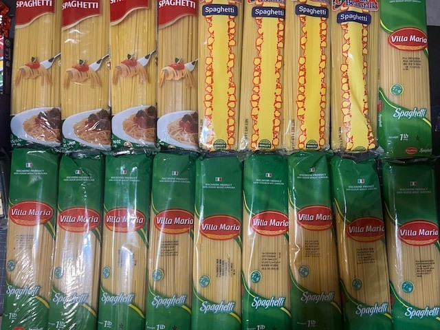 New – Unbranded – Assorted – Spaghetti – Pasta – Grain – Pantry Food – 1lb. x 20