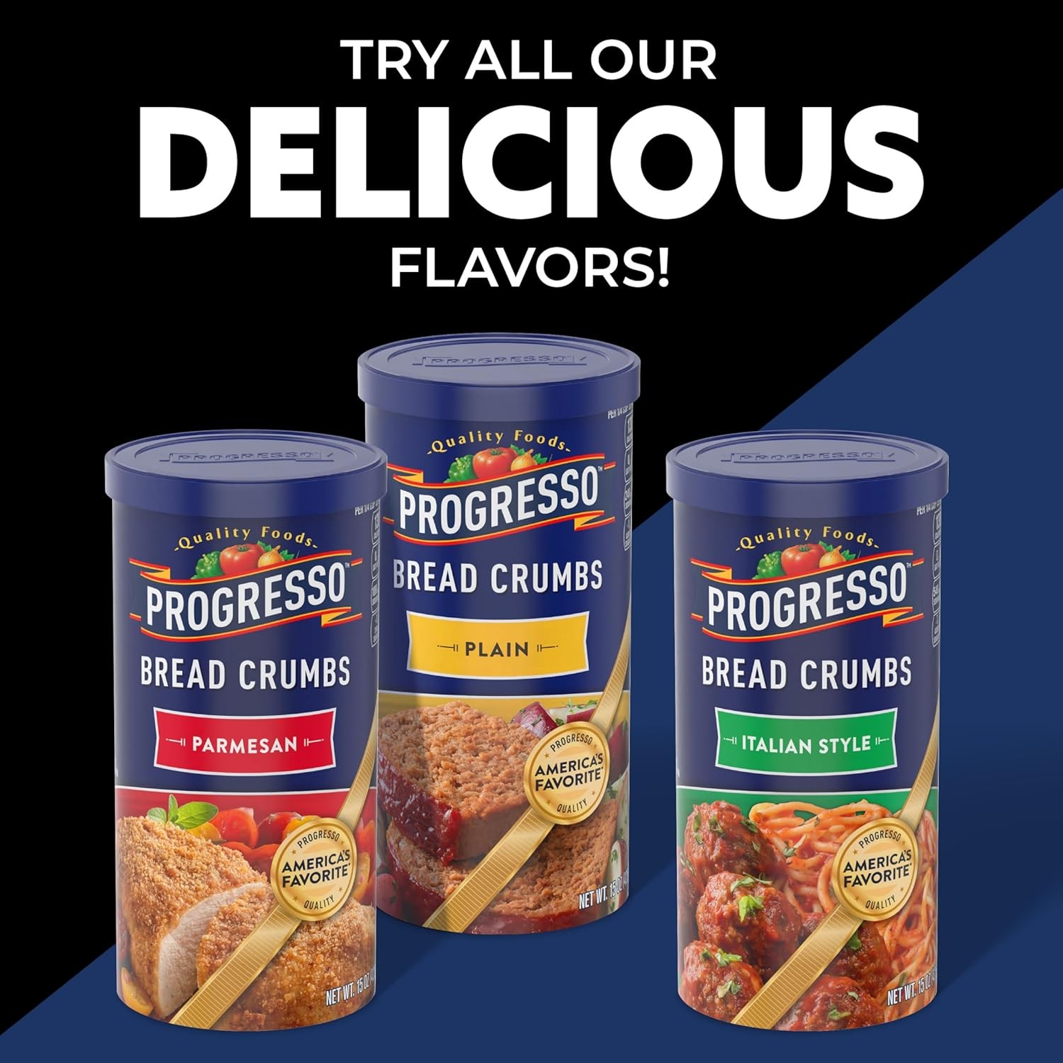 Progresso Bread Crumbs, Italian Style, Cooking Ingredient, 15 oz