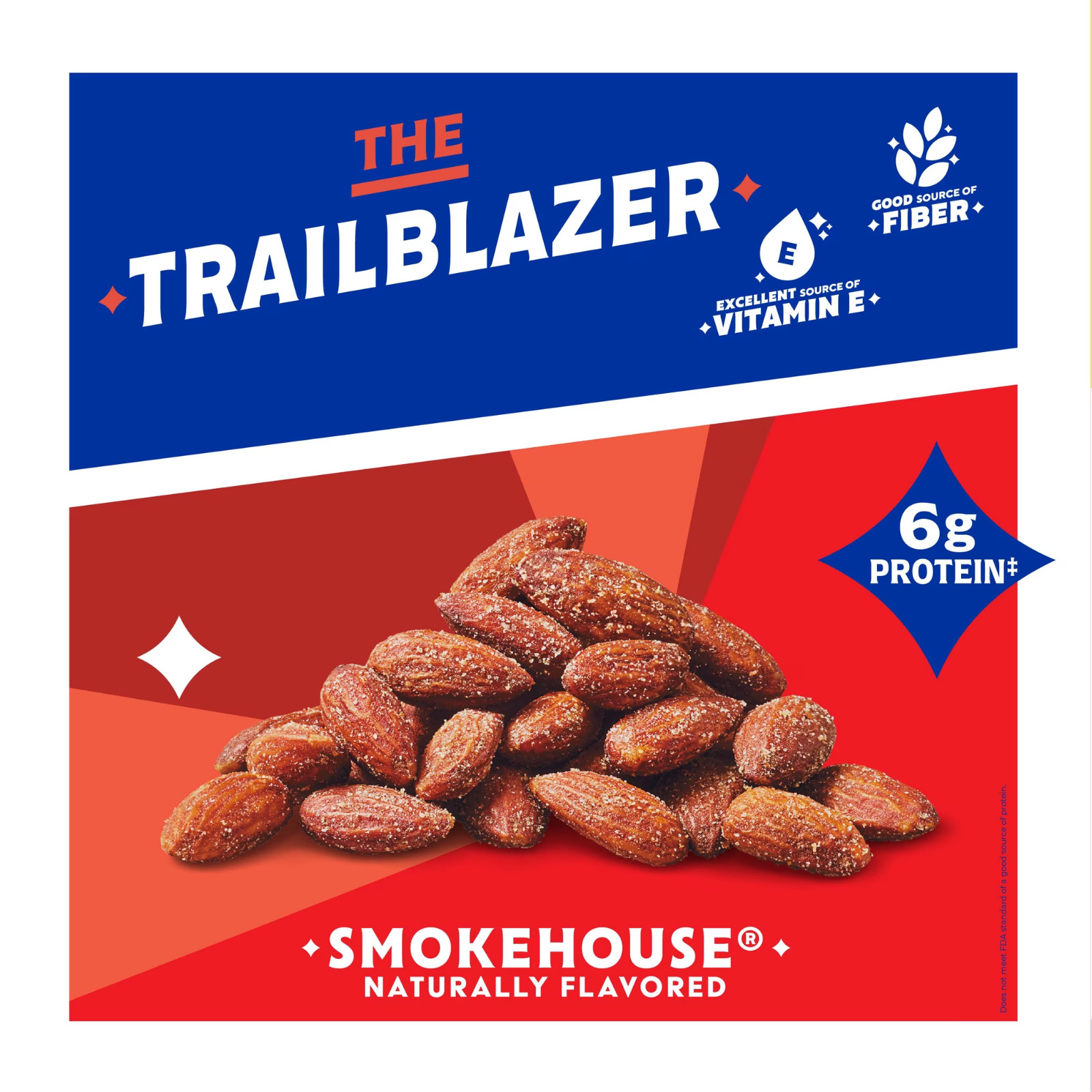 Blue Diamond Almonds, Smokehouse Flavored Snack Nuts for Healthy Snacking, 25 oz