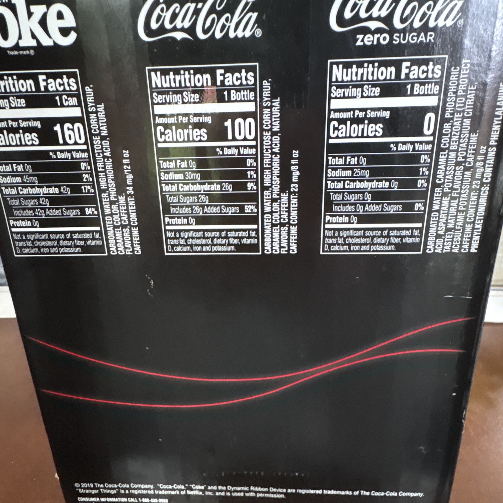 Coca-Cola Stranger Things Cola Variety Pack Unopened