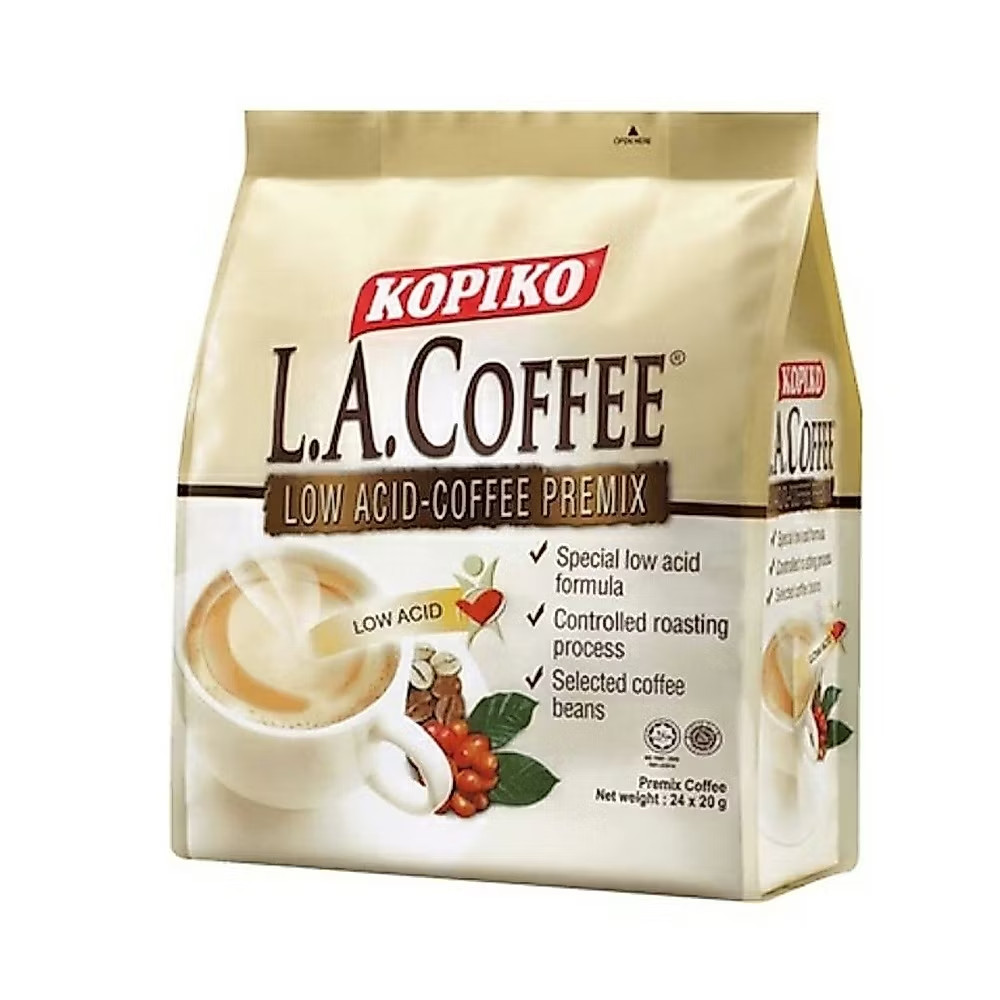 KOPIKO L.A. Coffee Low Acid-Coffee Premix (24 x 20g) ~product of Indonesia