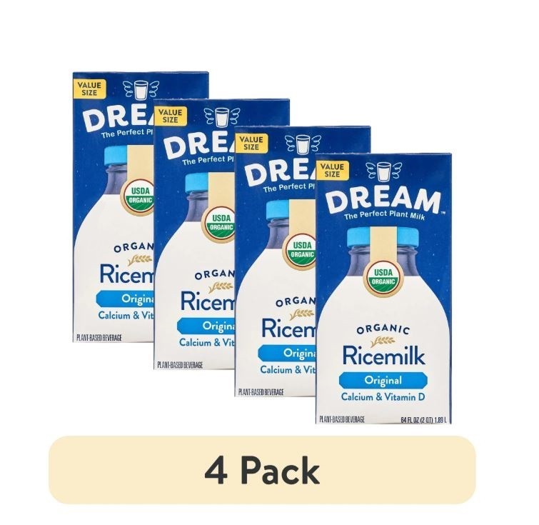 Organic Original Rice Milk Drink 64 Fl Oz 4 Pack