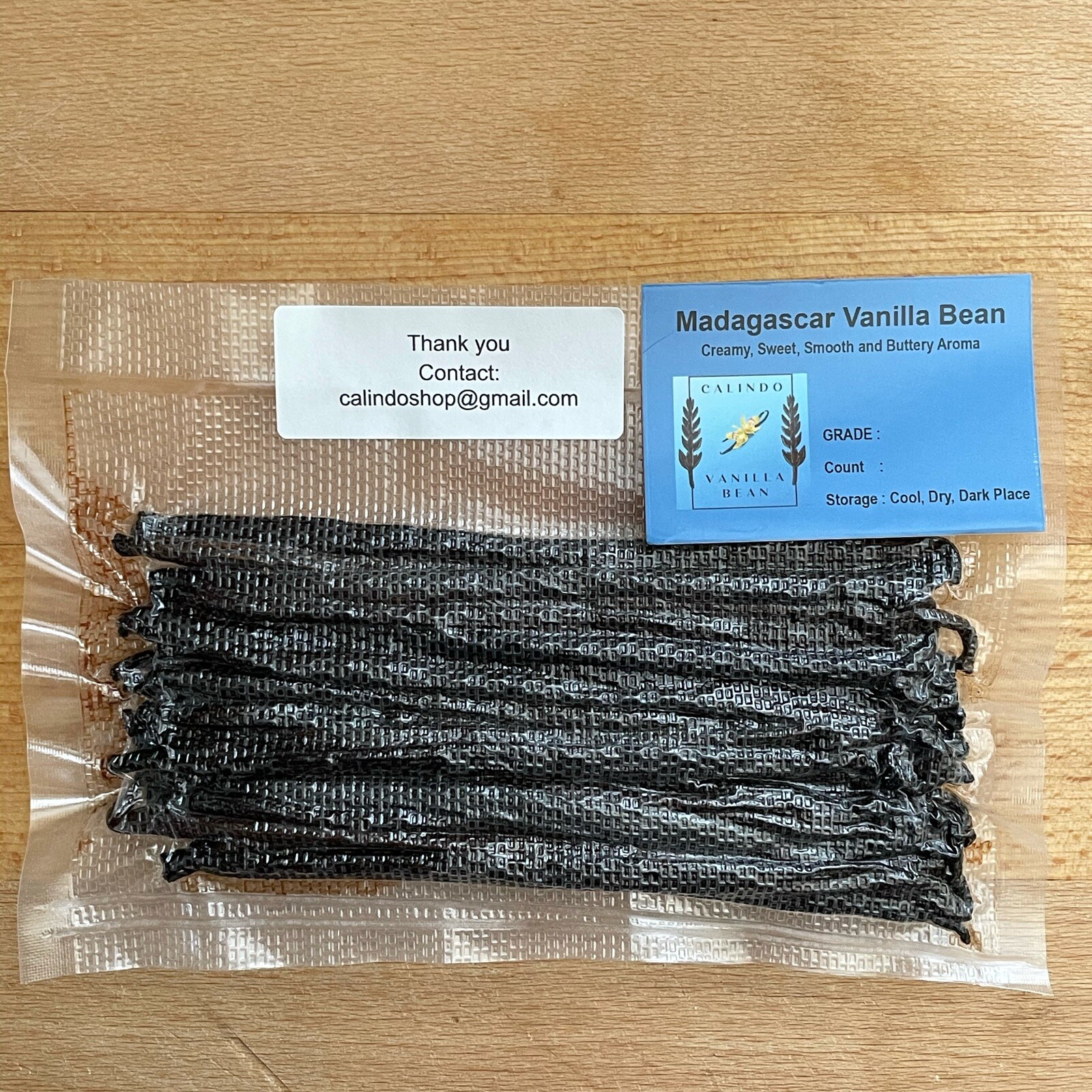 Gourmet Madagascar Bourbon Vanilla Beans Grade A | 6″++ Long Beans