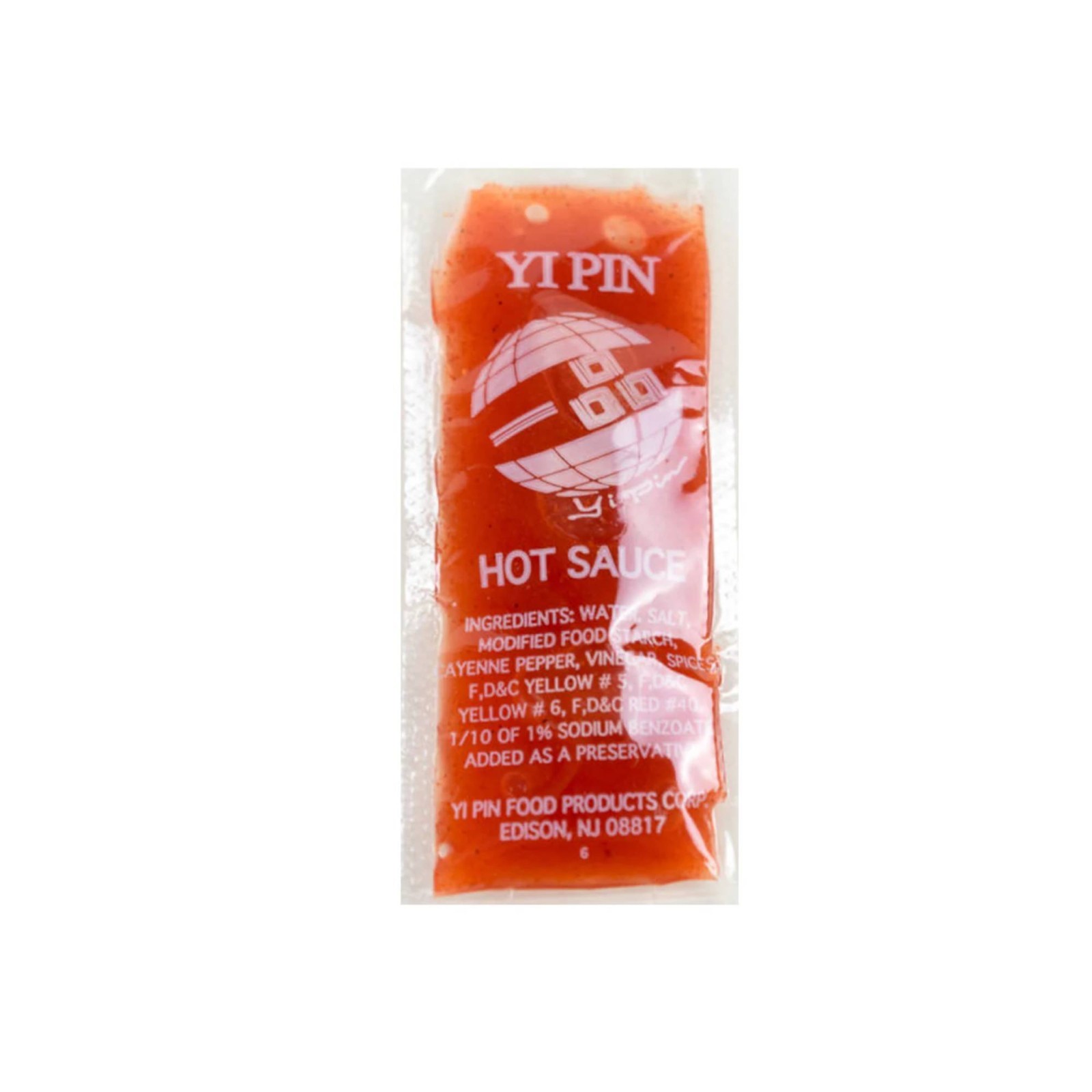 [50 Pack] Yi Pin Chinese Hot Sauce, 8 Grams Per Packet No MSG Gluten Free