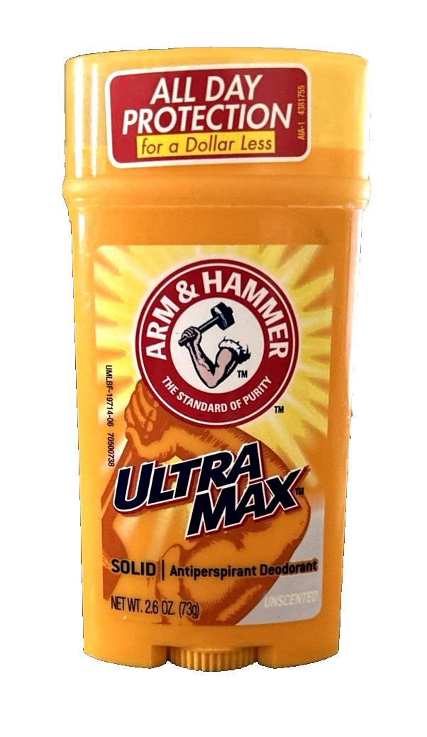 Arm & Hammer Ultra Max Active Sport Antiperspirant Deodorant 2.6 oz