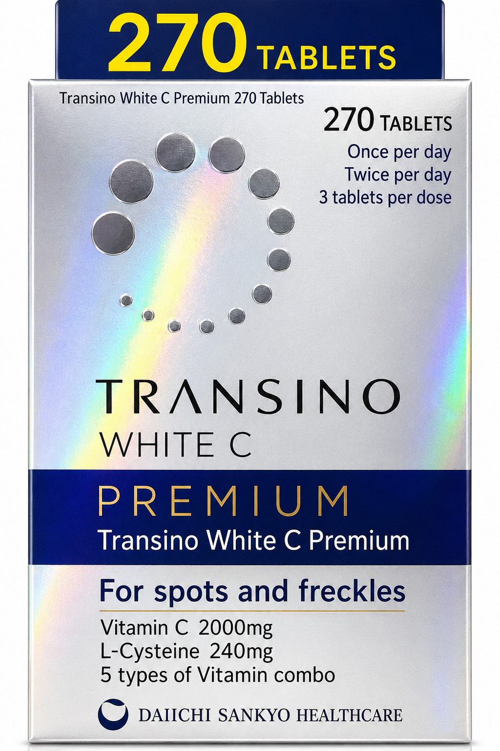 Transino White C Premium 270 Tablets for 45 days Japan