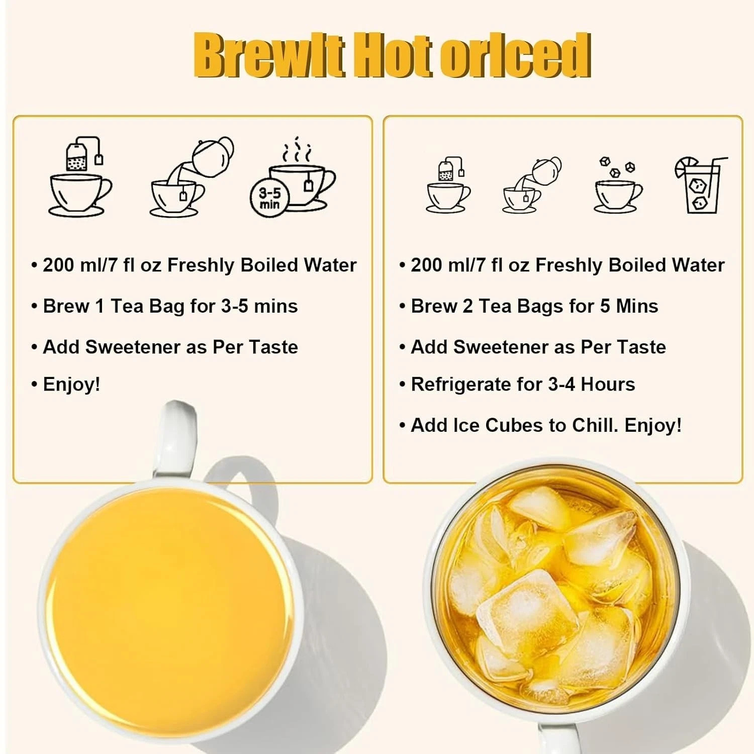 Premium Turmeric Ginger Cinnamon Tea Bags, 100% Natural &No Additive Support