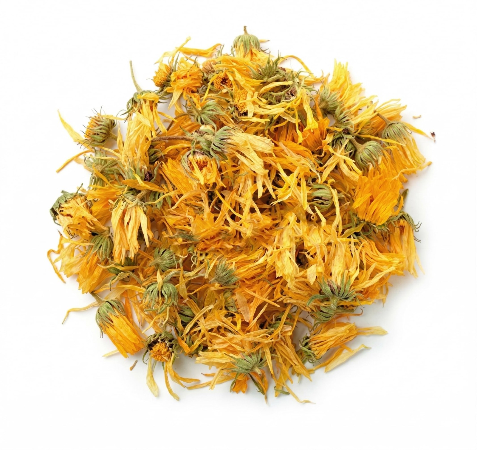 Organic Calendula Flowers 8 oz Whole Dried Herbal Tea Non Irradiated Egypt Grown