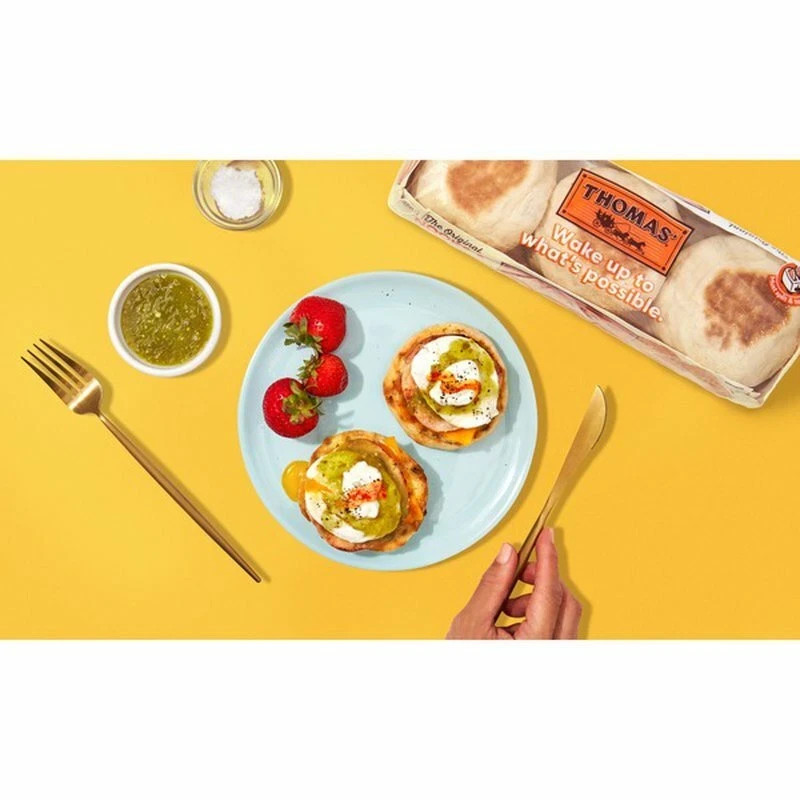 12 pack Thomas Original Nooks & Crannies English Muffins 26 oz – Always fresh