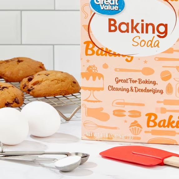 (6 pack) Great Value Baking Soda, 4 lb