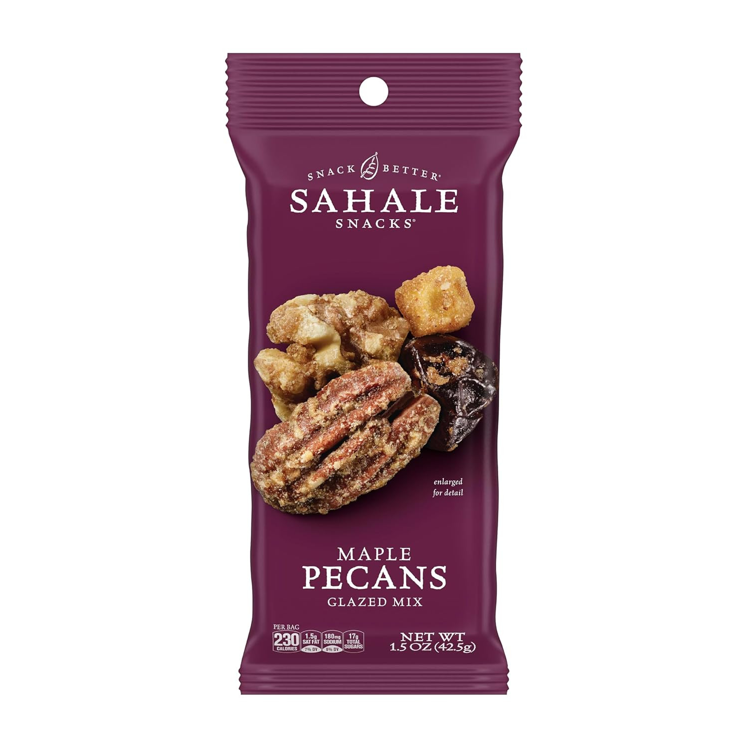 Sahale Snacks Glazed Mix Nut Blend Variety Pack, 1.5 Oz Grab & Go Bags (12 Total