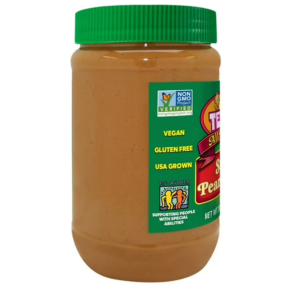 Teddie All Natural Smooth Peanut Butter, 36 oz