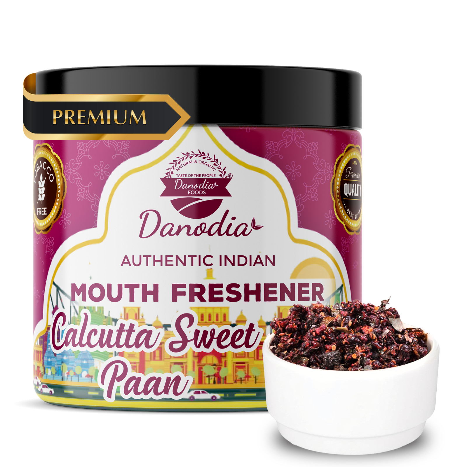 Danodia Foods Calcutta Sweet Paan 100 g (3.53 oz) — Authentic Indian Mukhvas