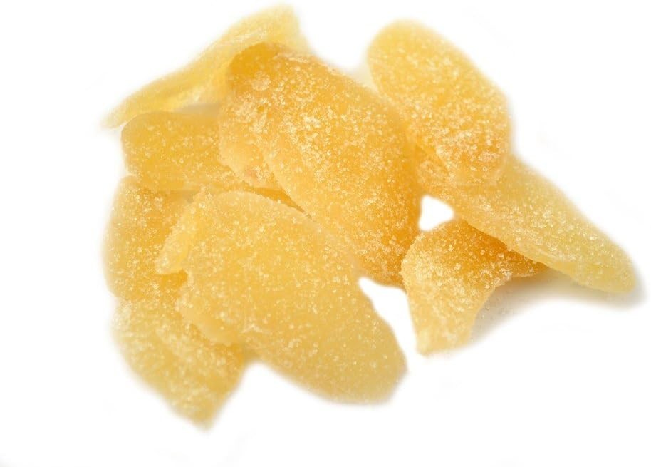 Dried Crystallized Ginger in Resealable Bag, 1 Lb.