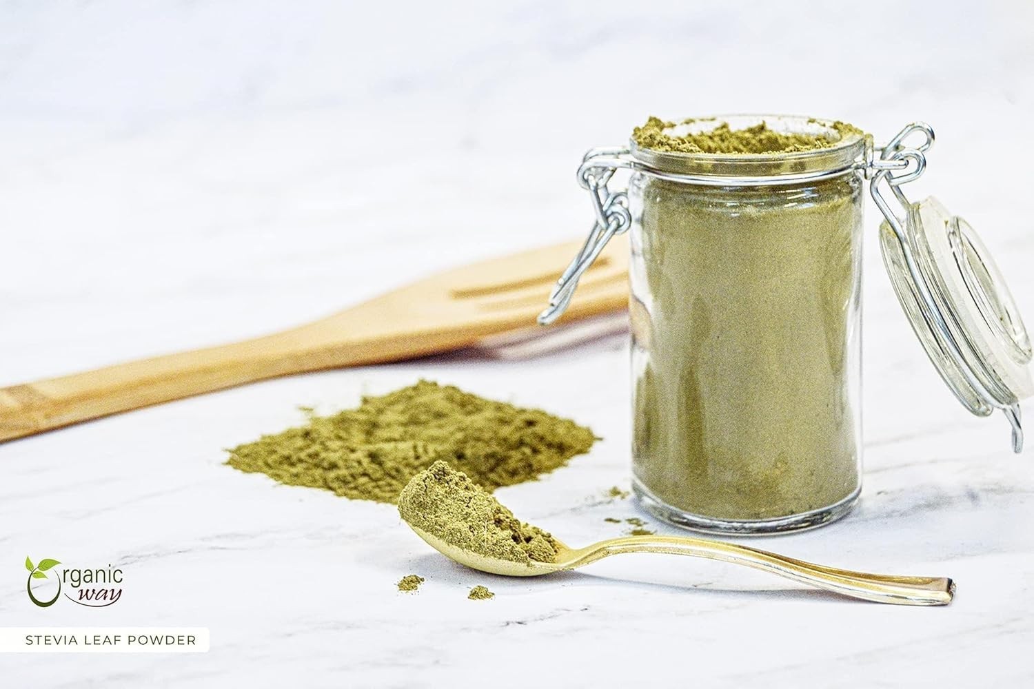 Organic Way Stevia Leaf Extract Powder – Organic, Kosher & USDA Certified