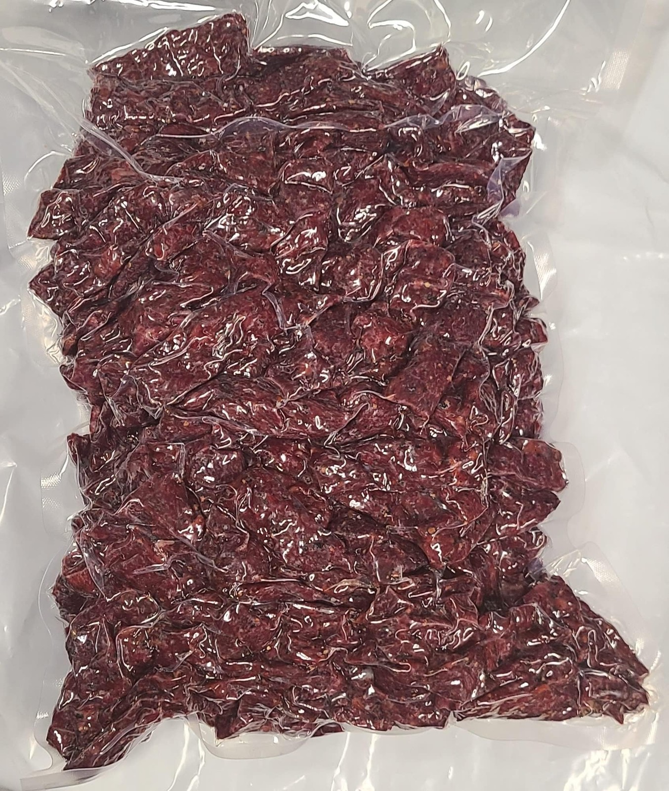 Dakota Trails Kippered Beef Jerky Peppered Flavor Large Bulk Bag, 10 lbs