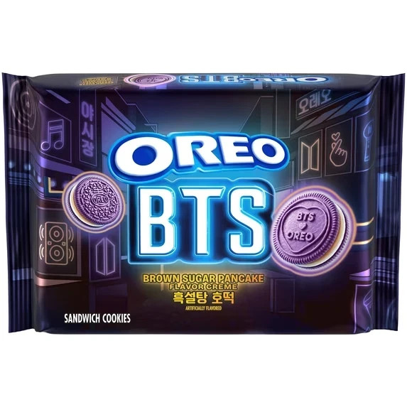 BTS Limited Edition Oreo Brown Sugar Pancake Sandwich Cookies 10.68 OZ – SEALED