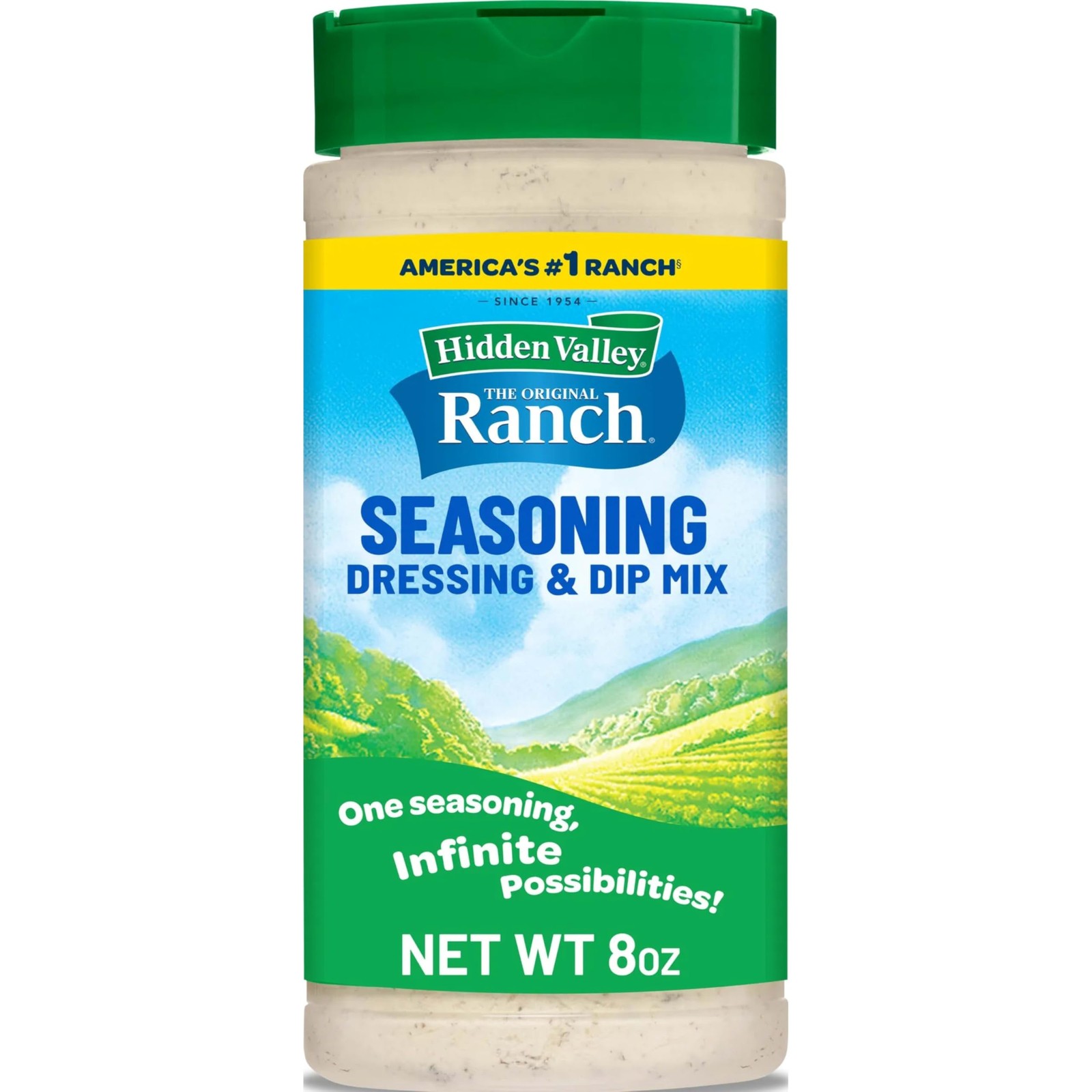 Ranch Seasoning Dressing Dip Mix 8oz Gluten Free For Salad Wings Fries