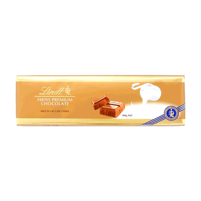 HUGE LINDT SWISS PREMIUM MILK CHOCOLATE BIG GIANT XXL 300G/10.58oz