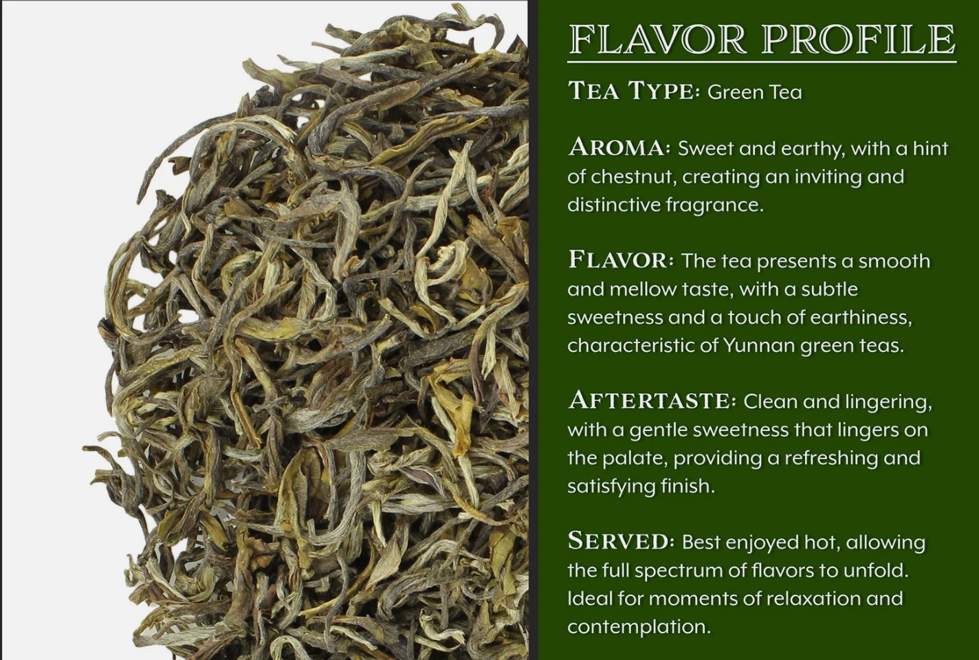 8OZ 2026 Premium early spring Laoshan MingQian Green tea loose leaf Sealed bag