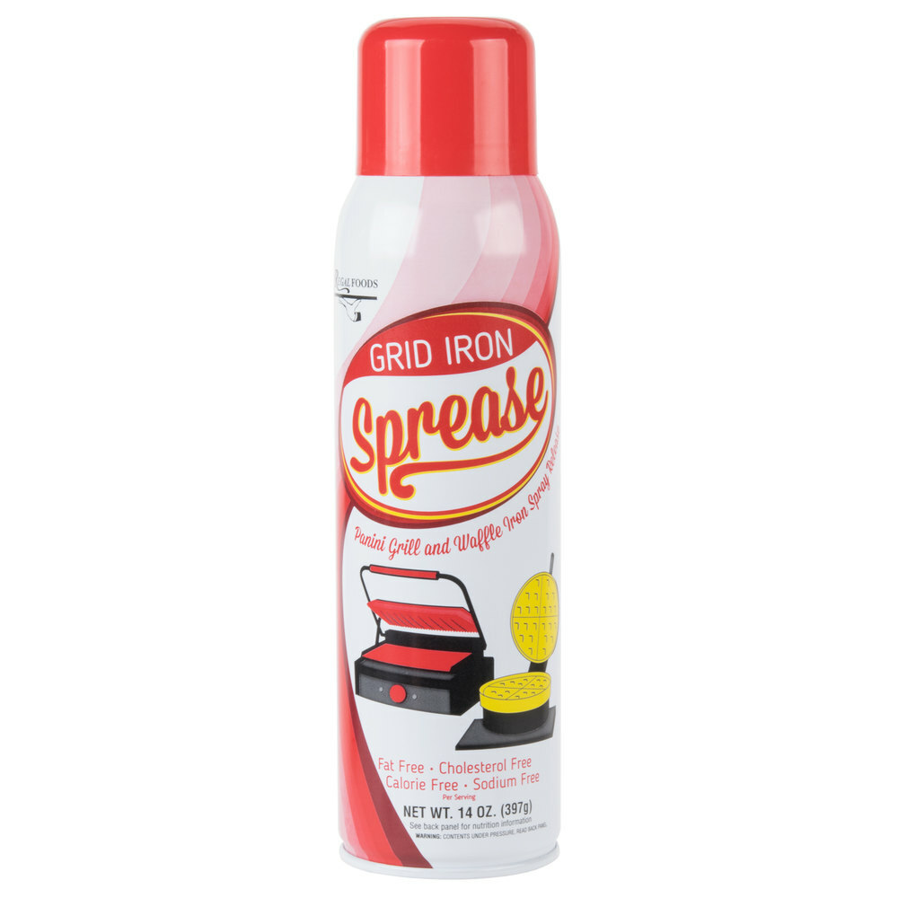 Sprease Spray Releases & Season, All purpose, Pan, Grid Iron (Select type below)