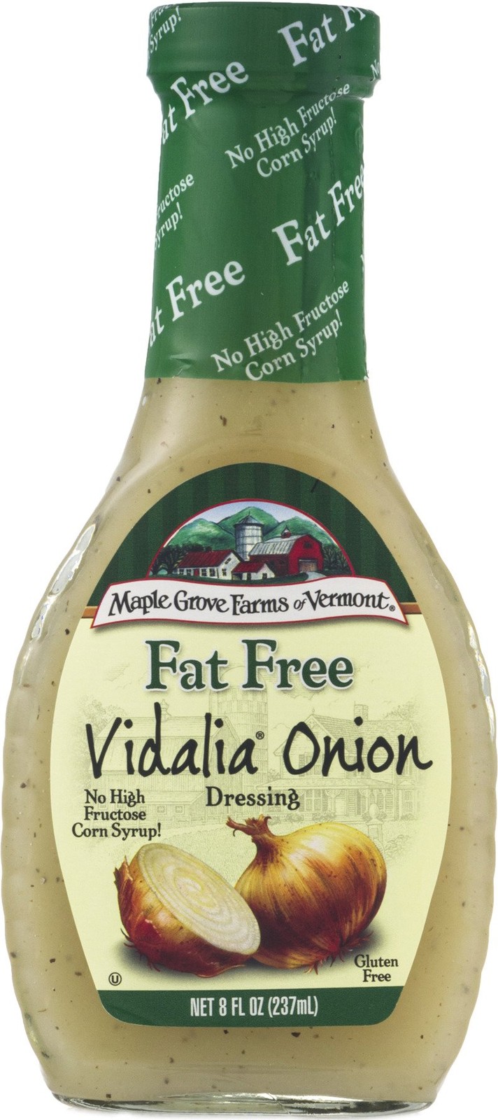 Maple Grove Farms FatFree Salad Dressing, Vidalia Onion, 8 Ounce