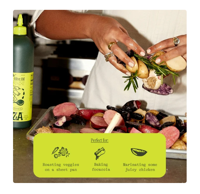 Graza Sizzle Extra Virgin Olive Cooking Oil, 25.4 fl oz