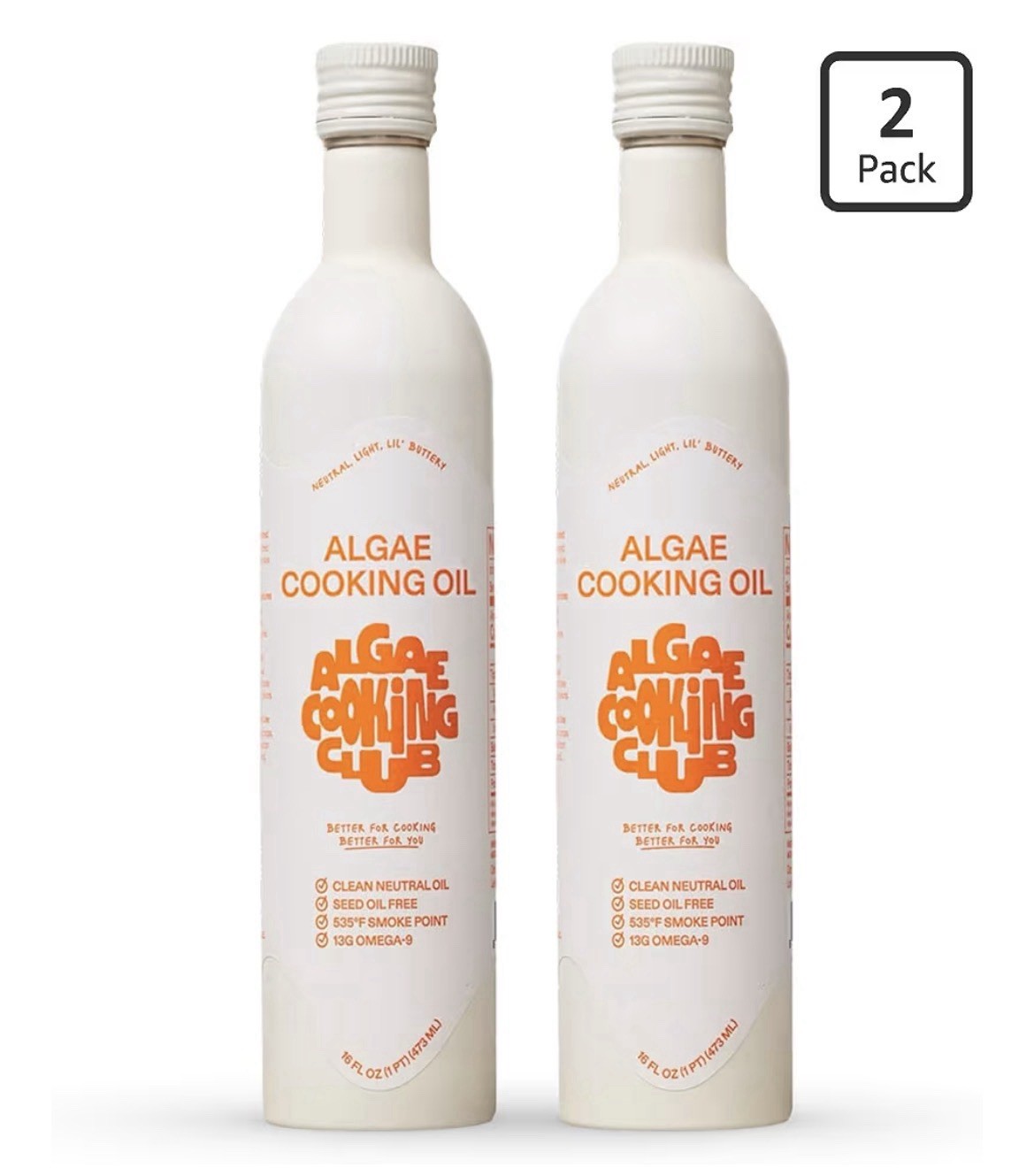 Algae Cooking Club Algae Cooking Oil 16 fl oz (Pack Of 2)