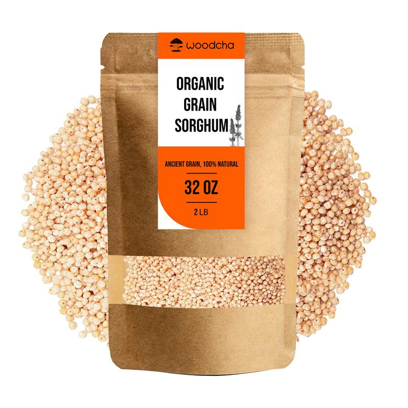 Organic Whole Grain Sorghum – Non-GMO, Gluten-Free- Ancient Grain- 2Lb