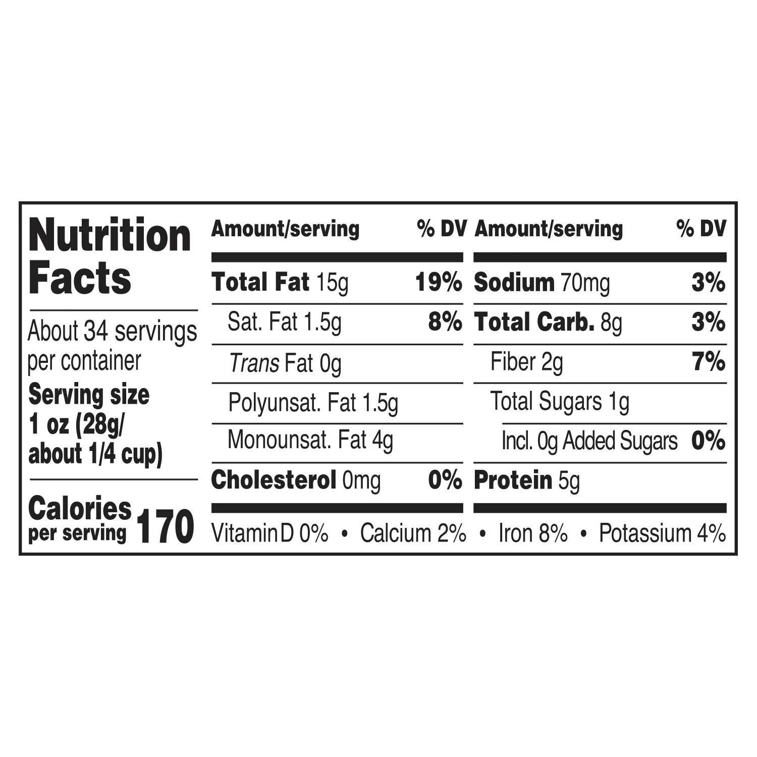 Member’s Mark Deluxe Mixed Nuts with Sea Salt, 34 oz. (Pack of 2)