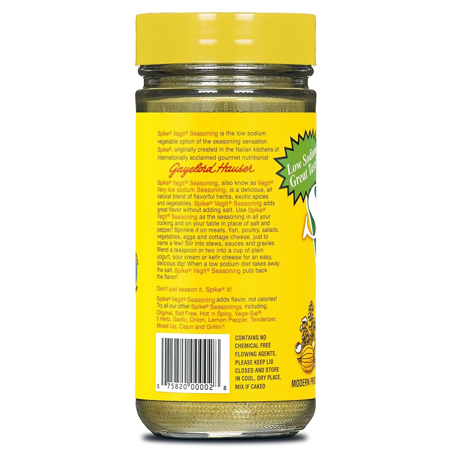 Modern Products Spike Gourmet Natural Seasoning Vegit Magic Canister 2 Oz