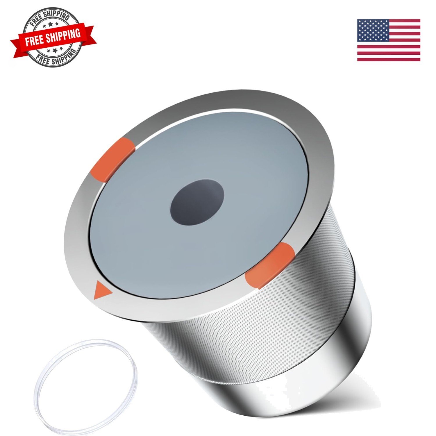 Reusable K Cups and Coffee Pods,Universal Stainless Steel K Cups for Keurig 2…
