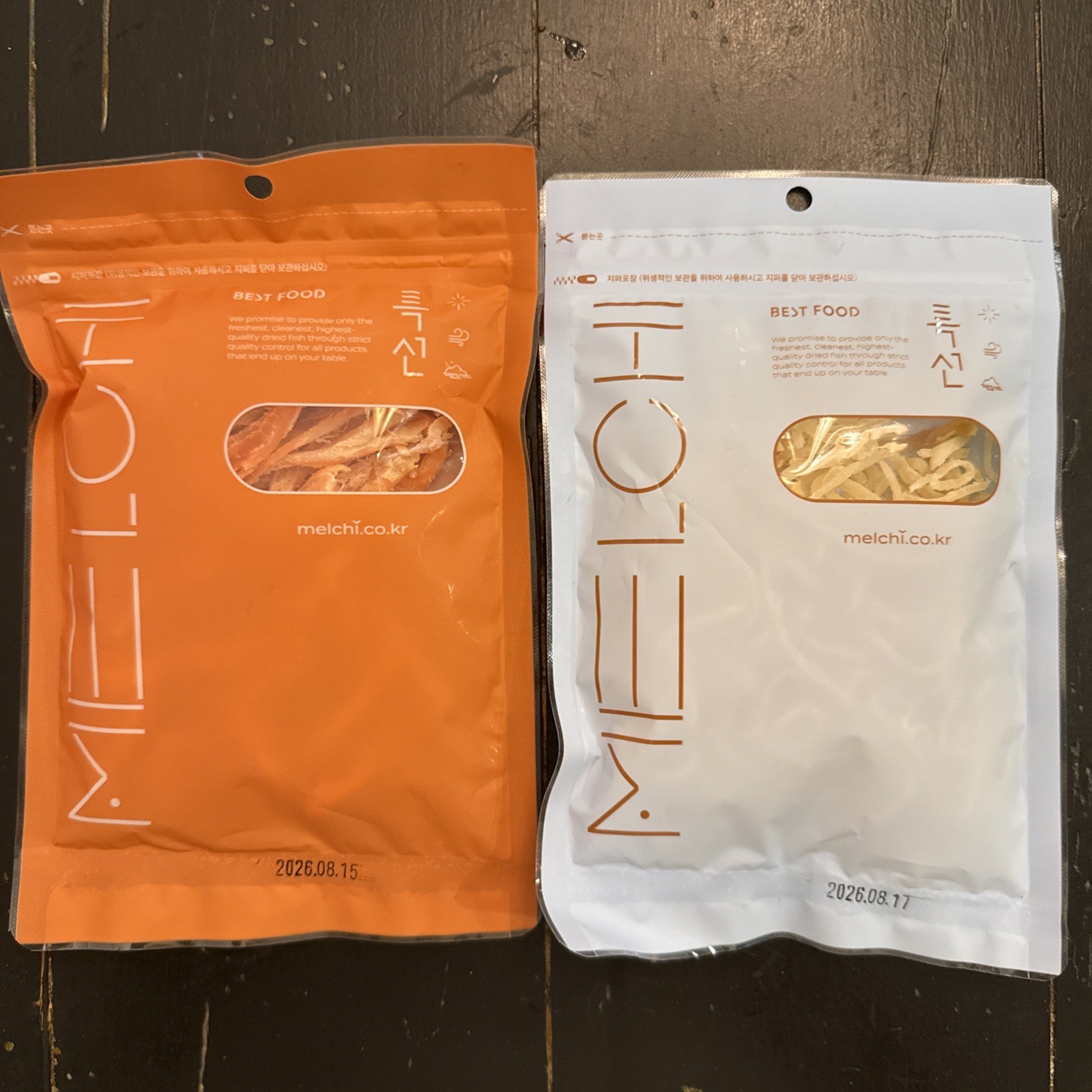 2 Pack Korean Dried Squid Soft Chewy