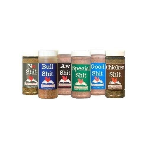Big 6 Sampler Pack of 6 Seasonings with 1 each of Bull, Special, Good, Aw, Ch…