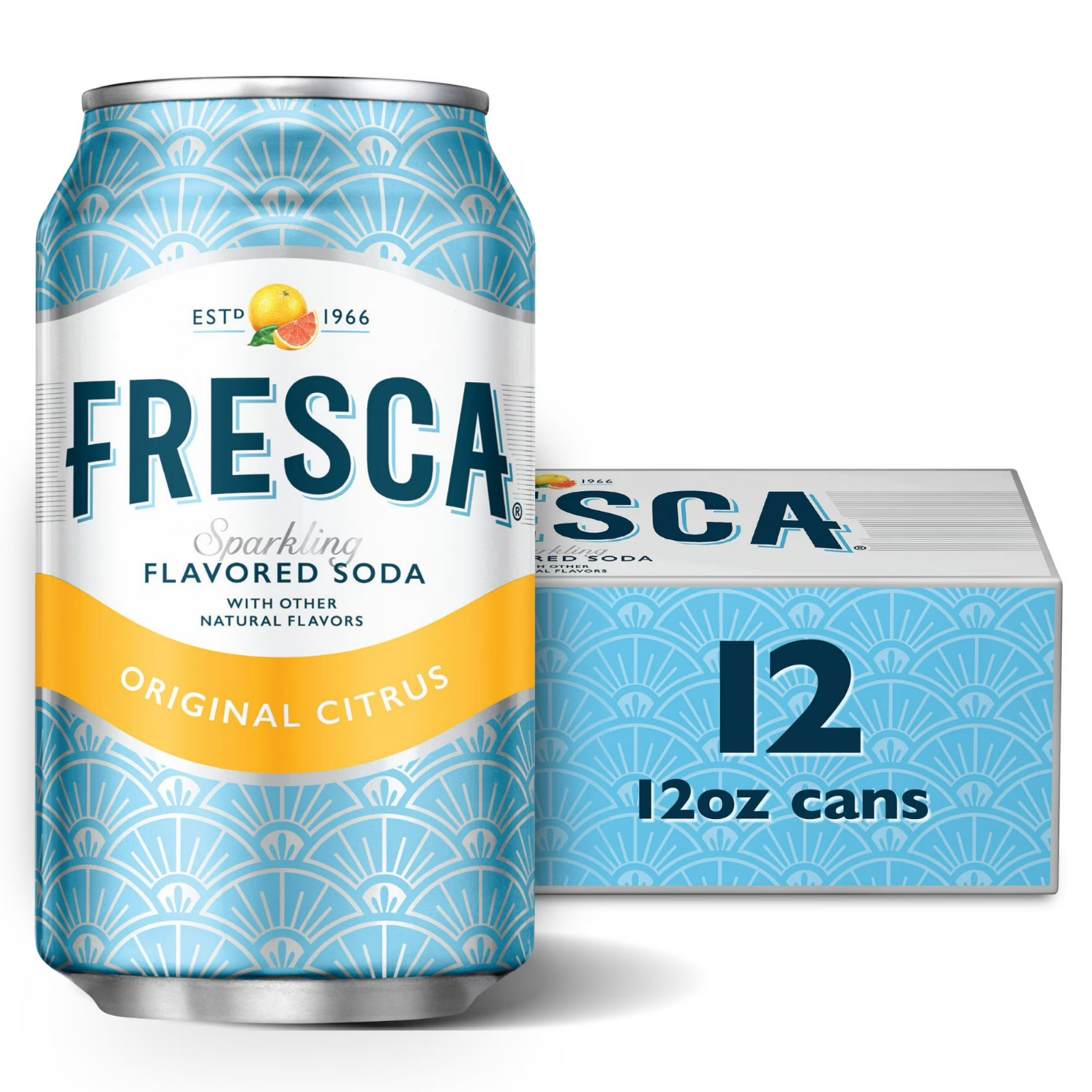 Fresca Citrus Soda Pop Fridge Pack Cans (12 fl oz12 Pack) FREE & FAST SHIPPING