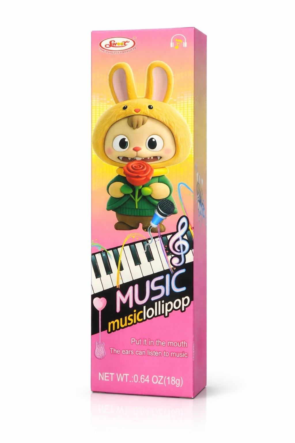 Wholesale 6 Pack Music Lollipop Candy Toy | Singing Candy with Sound Exp 11/27