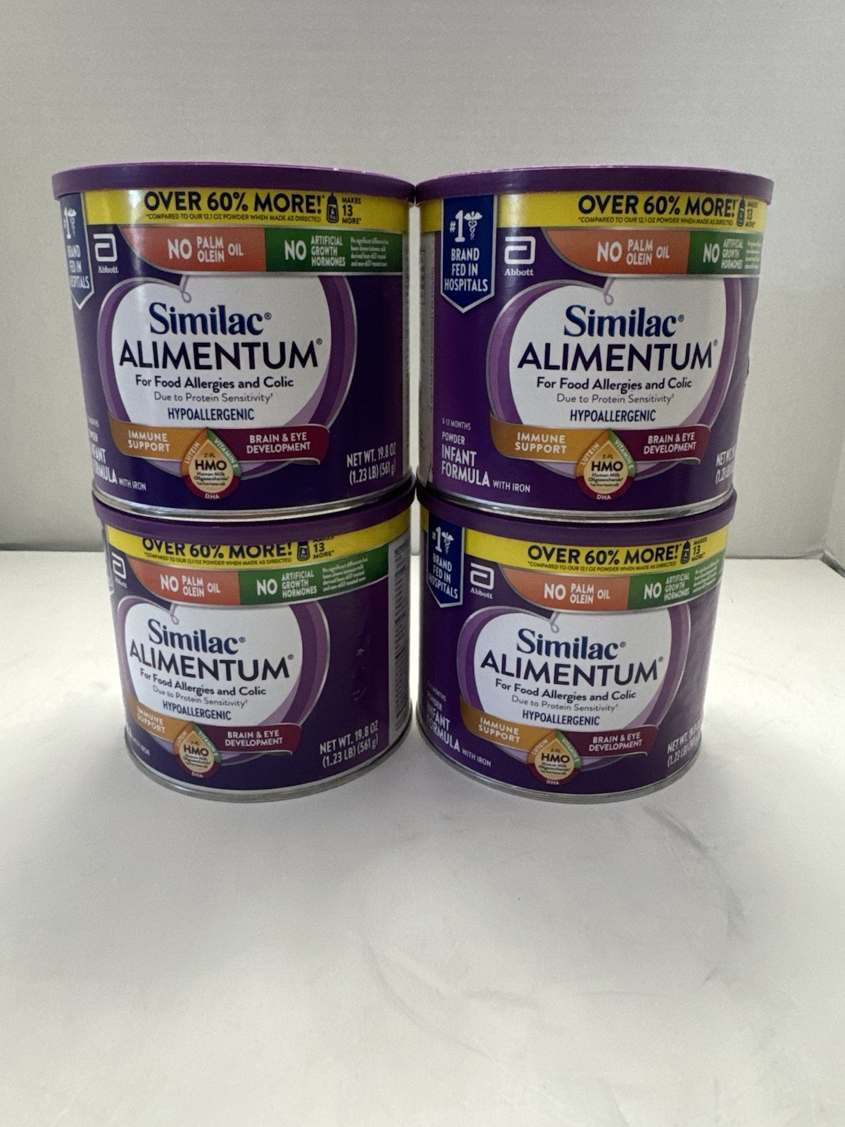 Similac Alimentum 19.8oz Lot Of 4 Exp. May 2027 Or Later