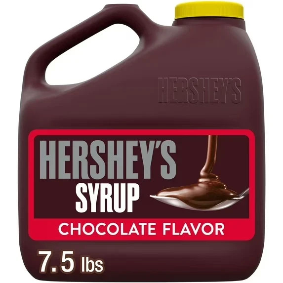 Hershey’s Chocolate Syrup, Bulk Jug 7 lb 8 oz