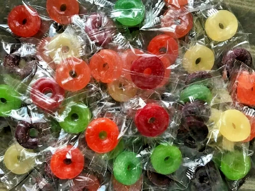 LifeSavers Life Savers 10 FRUIT FLAVOR VARIETY Hard Candy- BULK CANDY- 1/2 POUND