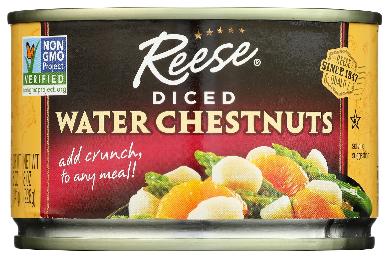 Diced Water Chestnuts 8 Ounces