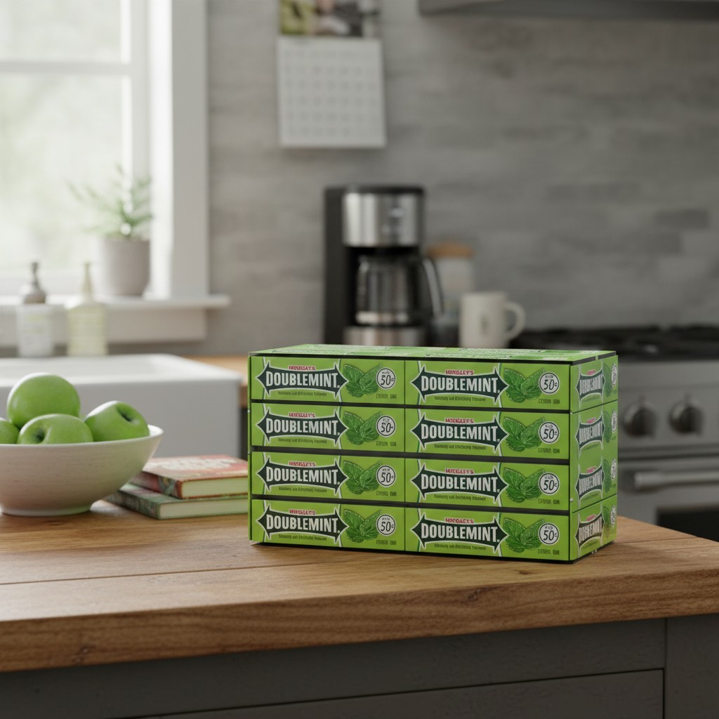 Doublemint Gum of 5 Count (Pack of 40)