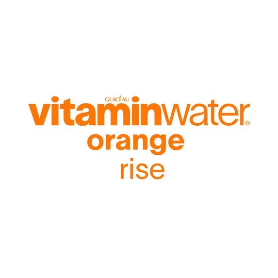 vitaminwater Rise Zero Sugar Orange Flavored Water Beverage, 16.9 fl oz, 6 Pack-