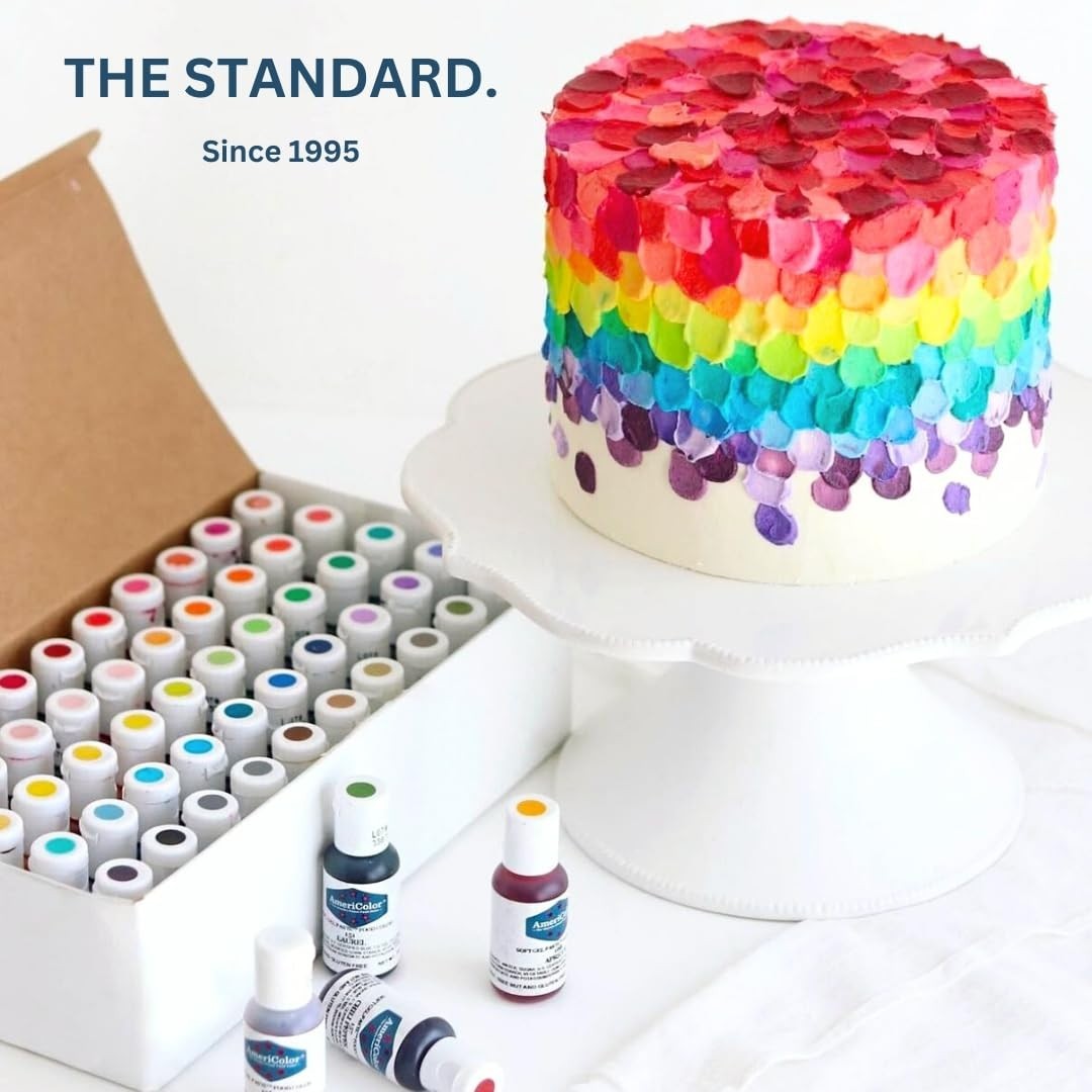 Soft Gel Paste Food Coloring Kit – 12 Colors