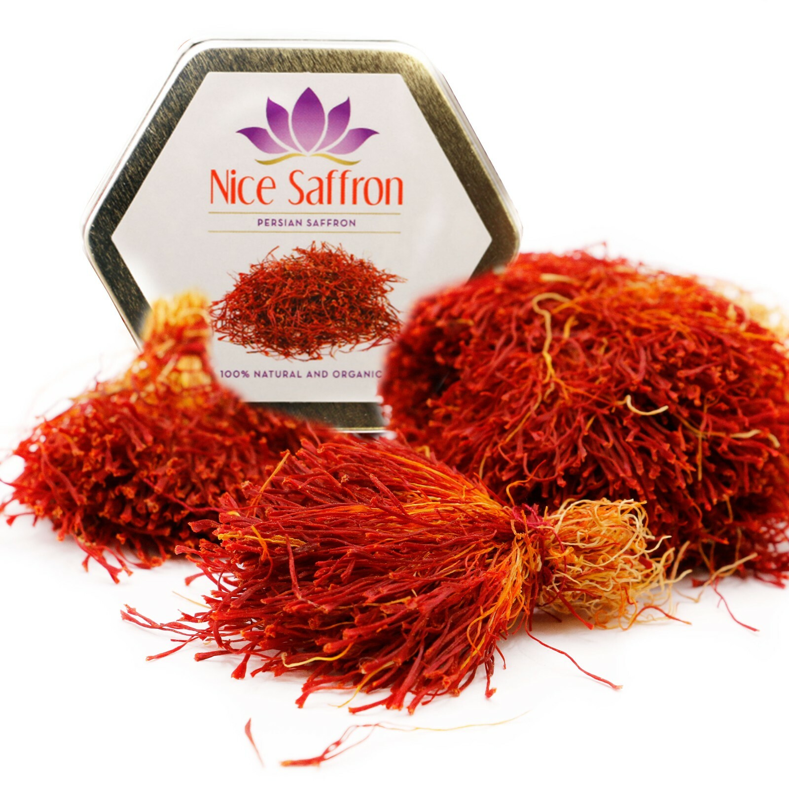 Saffron Bunch, Premium Quality, Perfect for Tea,Rice,Milk,Dessert and more
