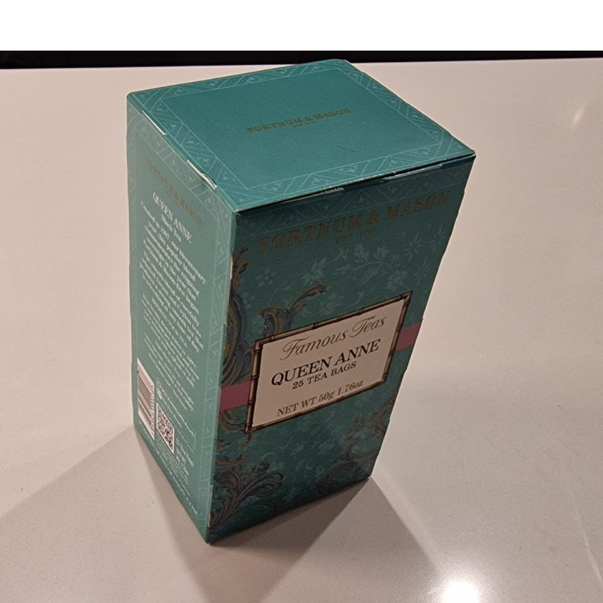 Fortnum & Mason Queen Anne Tea Bags 25 Pack 50g Pantry Bagged Tea
