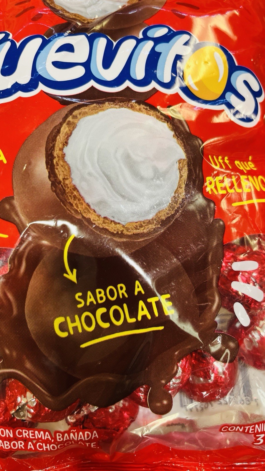 Huevitos La Universal Ecuador Waffer Dulce Ecuatoriano 30 Unidades