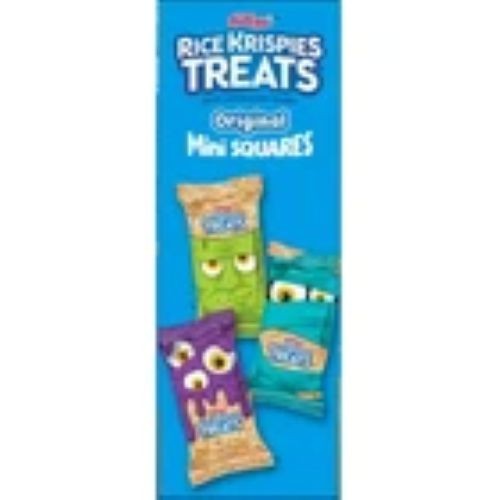Kellogg’s Rice Krispies Treats Mini Squares 100 Ct Halloween Marshmallow Bars