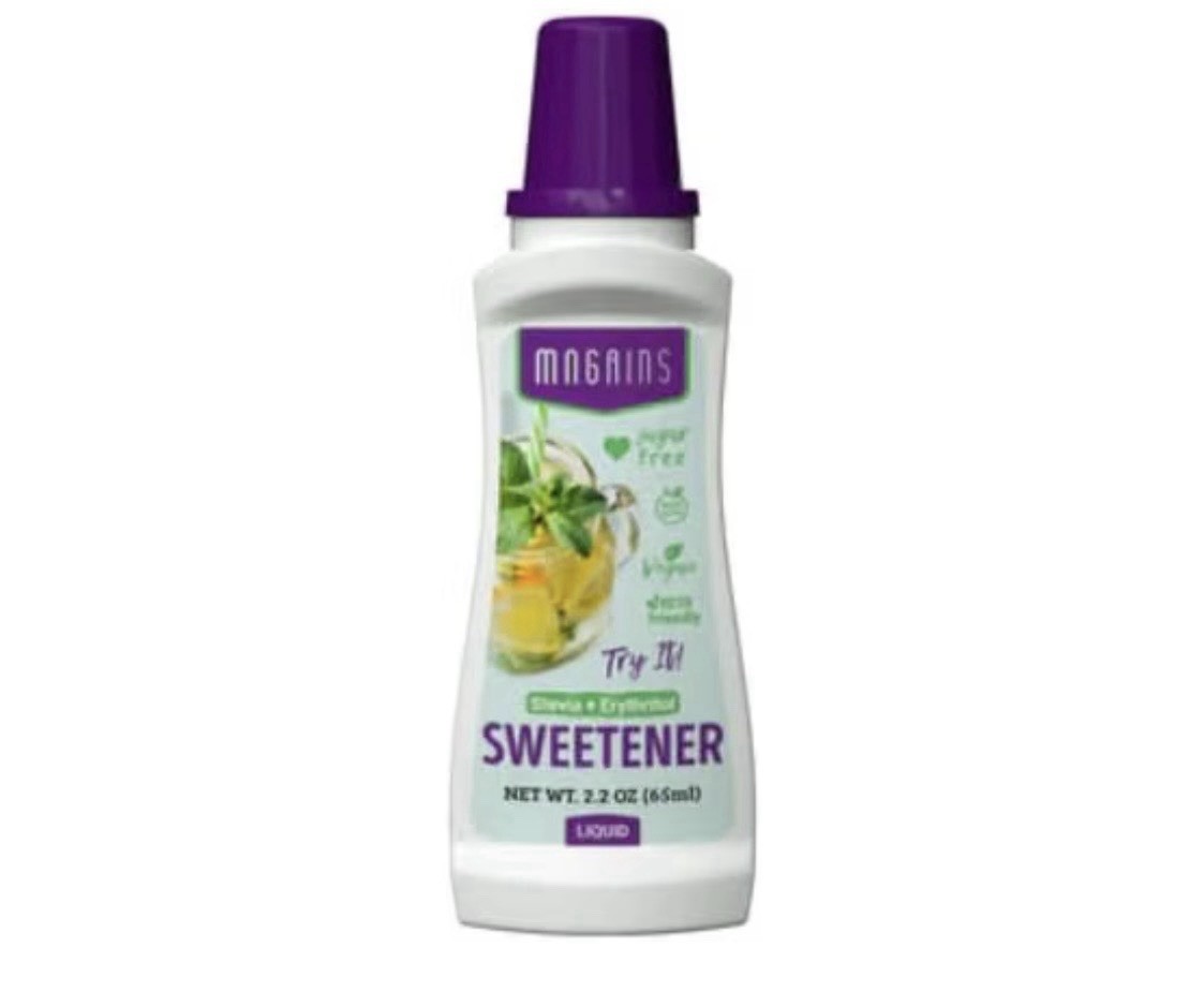 MAGRINS Stevia + Erythritol 65ml Liquid Sweetener