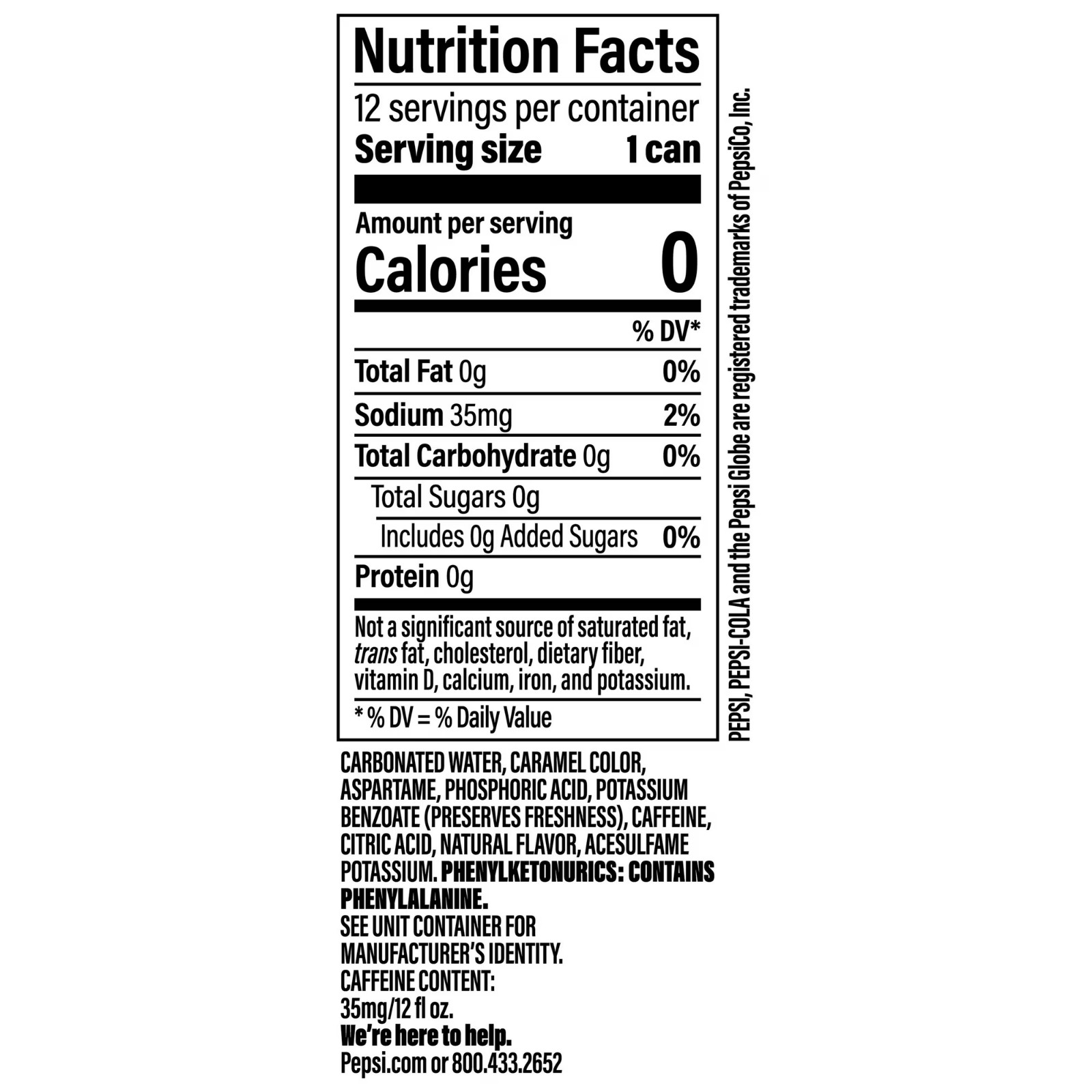 Diet Pepsi Cola Soda Pop 12 fl oz 12 Pack Cans Free Shipping